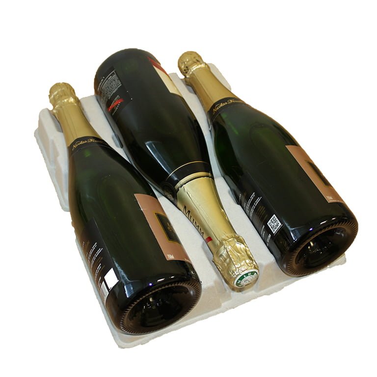 emballage bouteilles de Champagne ecofeutre