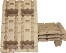 palettes cellulose moulée carton recyclable