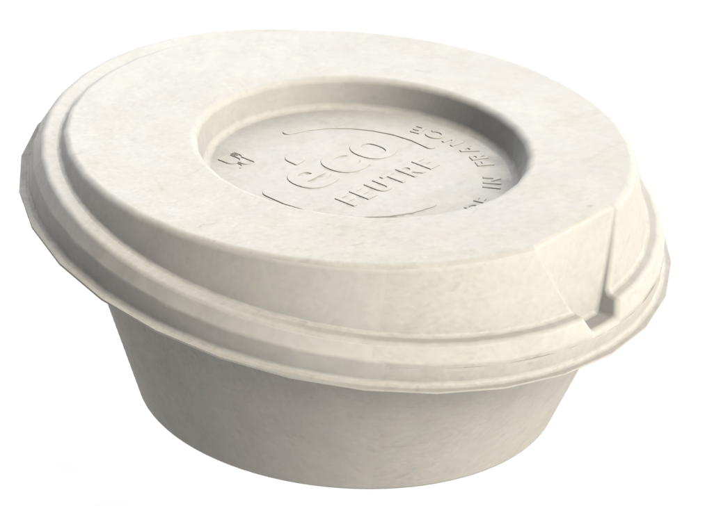 Bol cellulose moulée